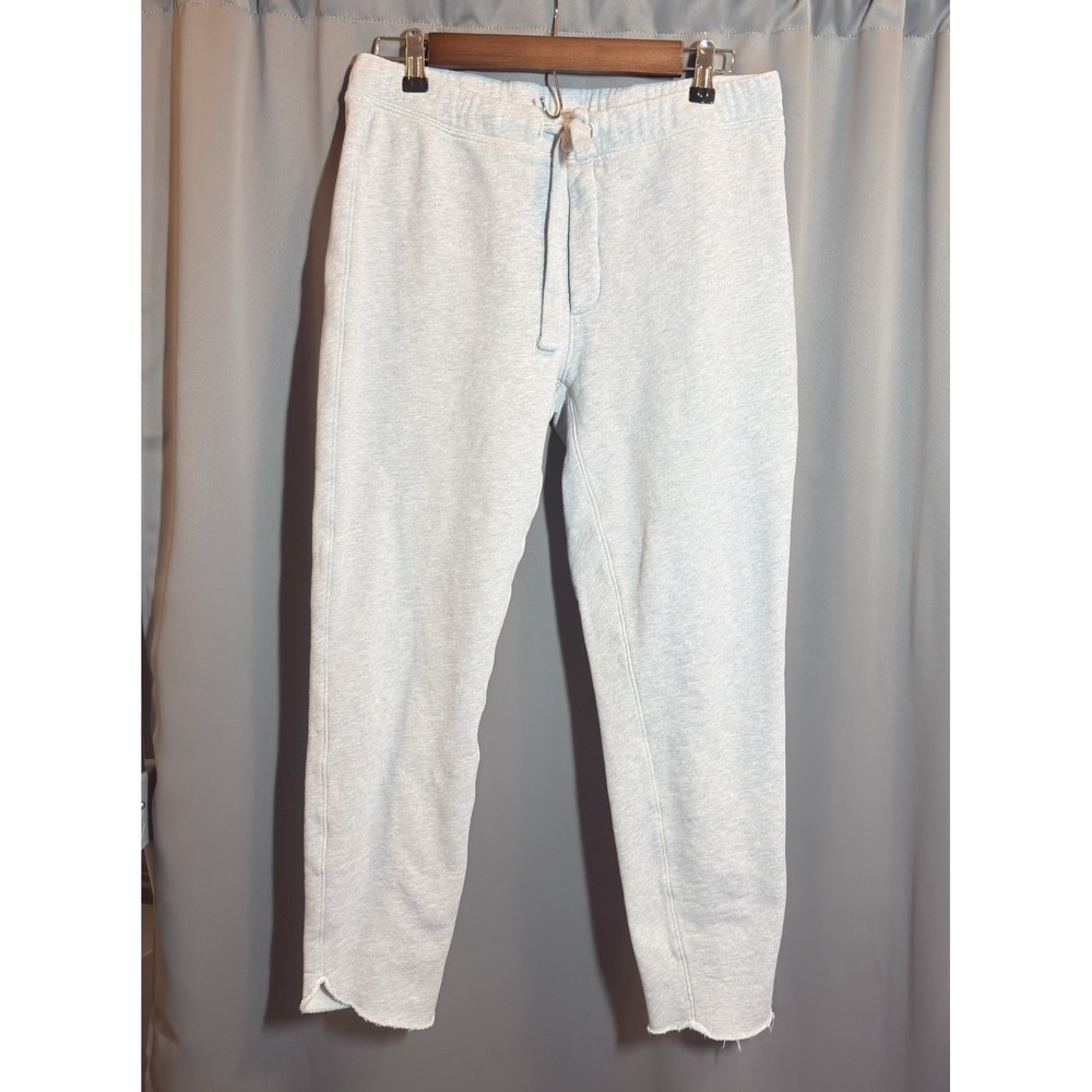 Frank & Eileen Gray Fleece Sweatpants Christine Tulip Ankle Women's Sz Medium